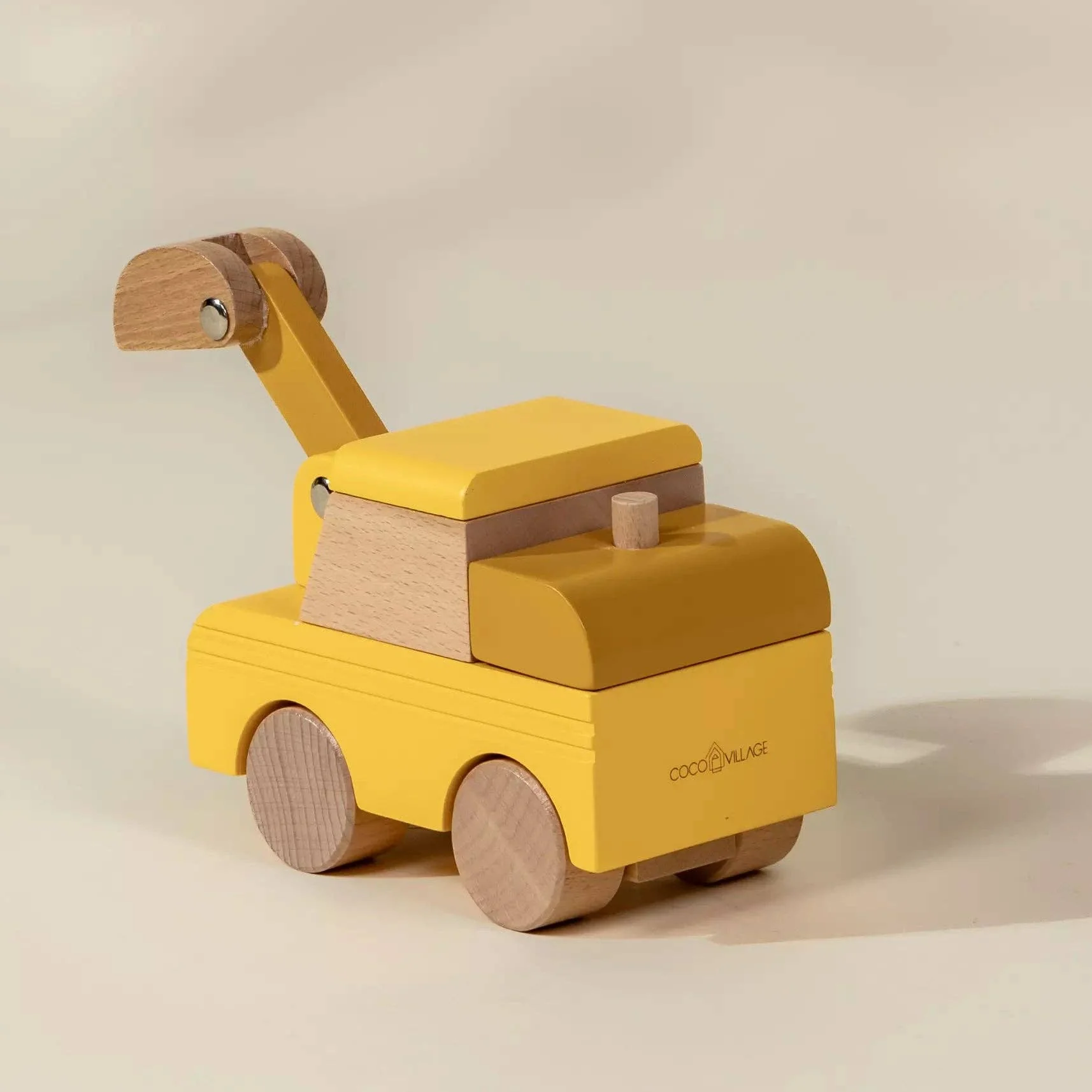 Wooden Construction Vehicle - Excavator - Image 3