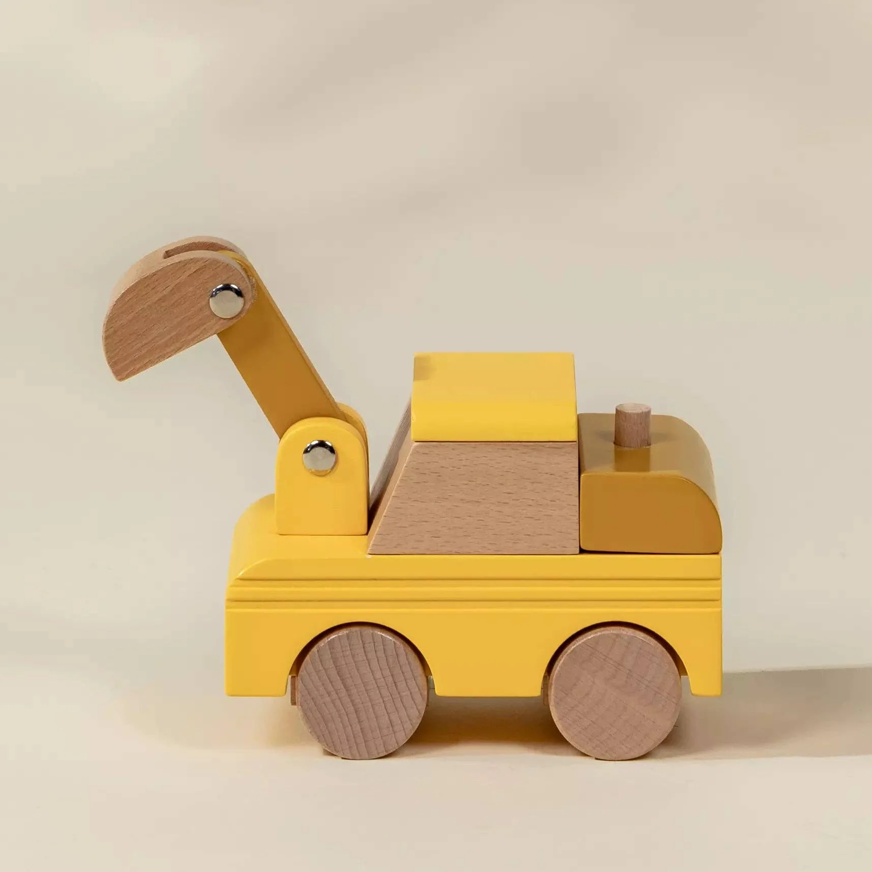 Wooden Construction Vehicle - Excavator - Image 4