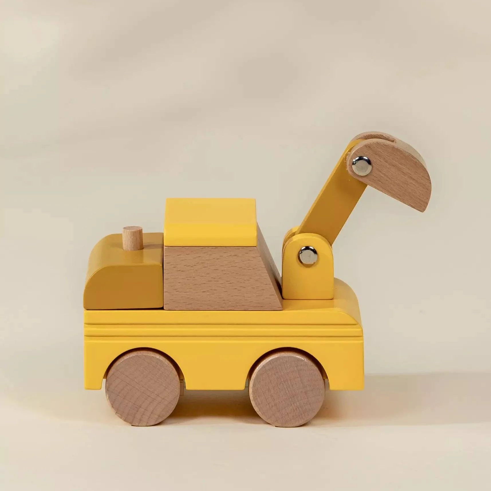 Wooden Construction Vehicle - Excavator - Image 5