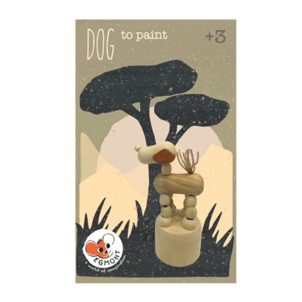 Wooden Dog to Paint - Image 2