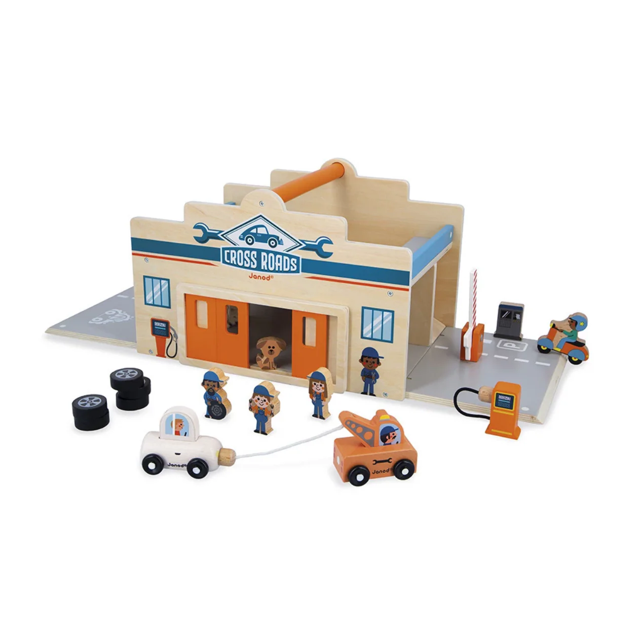 Wooden Garage - Cross Roads