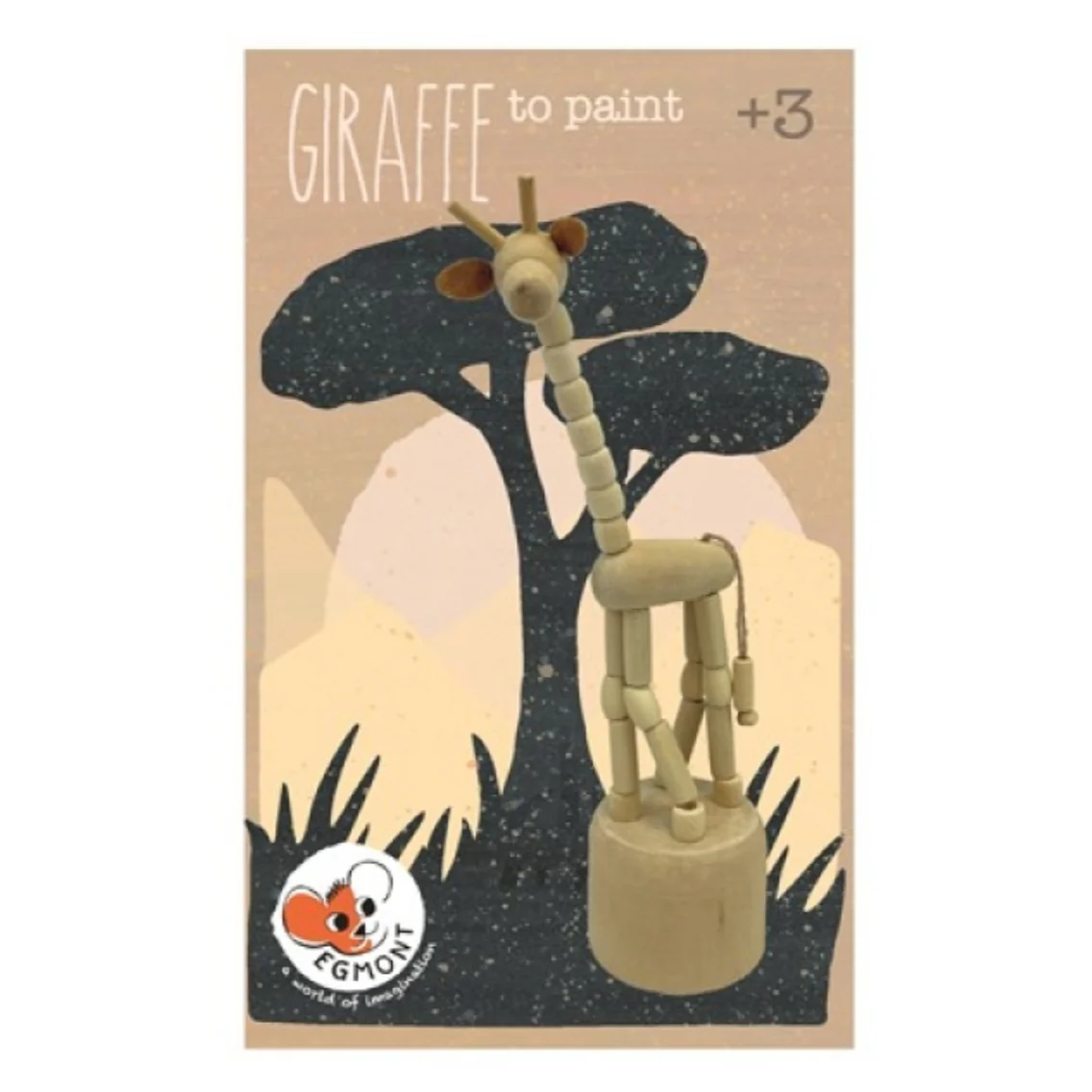 Wooden Giraffe to Paint - Image 2