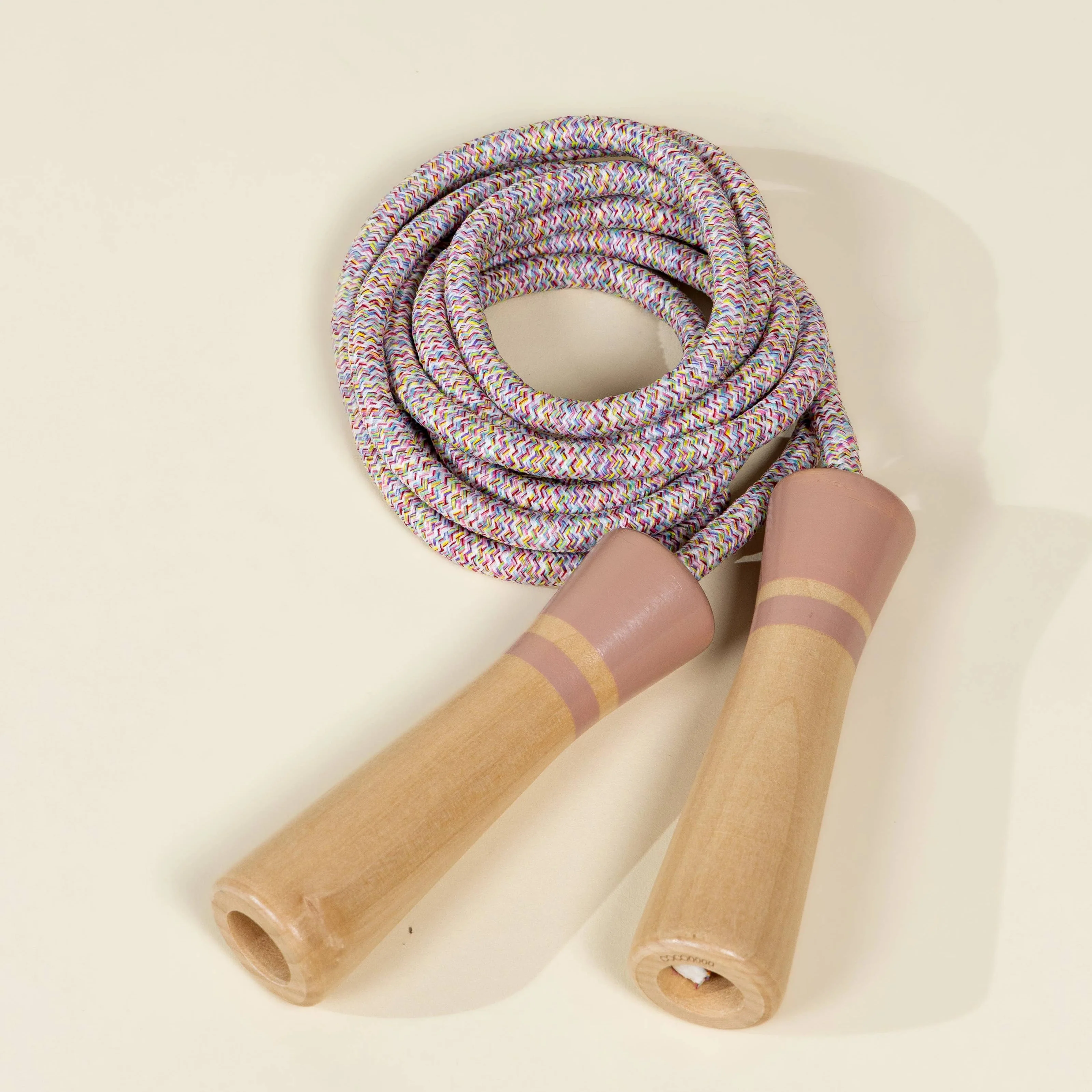 Wooden Handle Skipping Rope – Candy Pop - Image 2