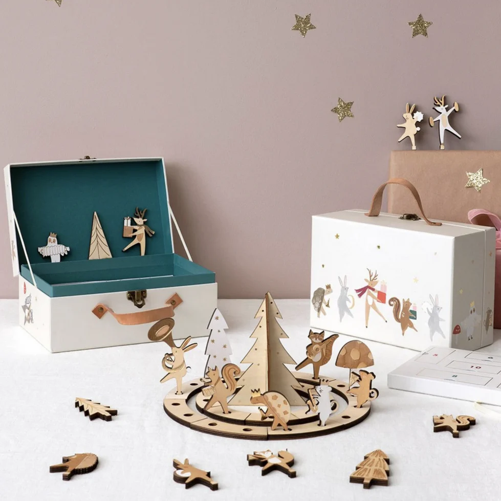 Wooden Marching Band Advent Calendar - Image 5