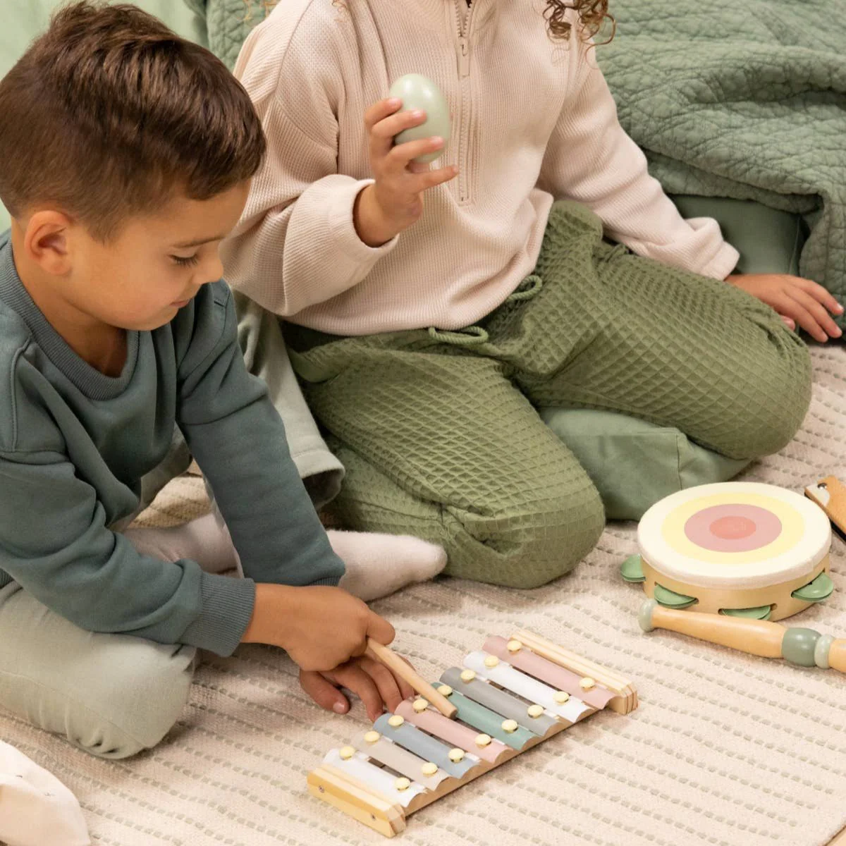 Wooden Musical Instruments Playset - Image 2