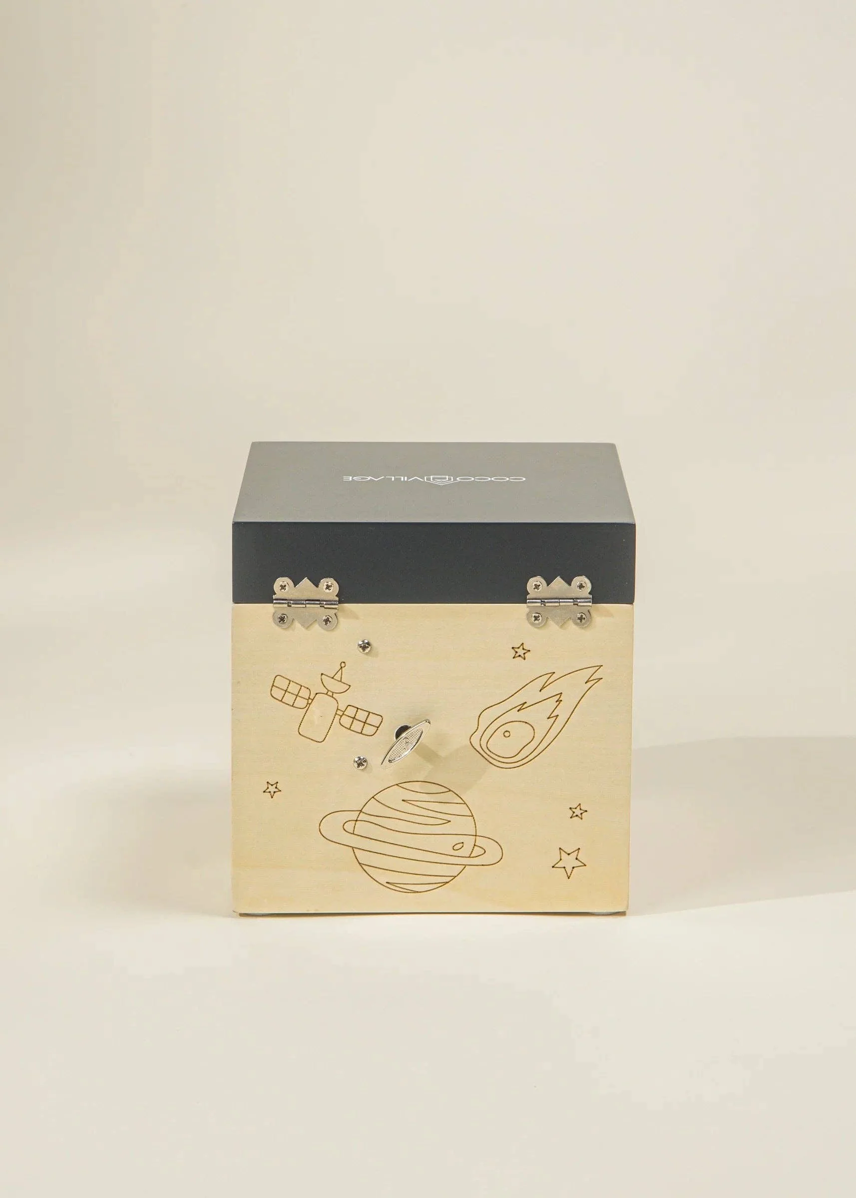 Wooden Musical Souvenir Box - Space - Image 6
