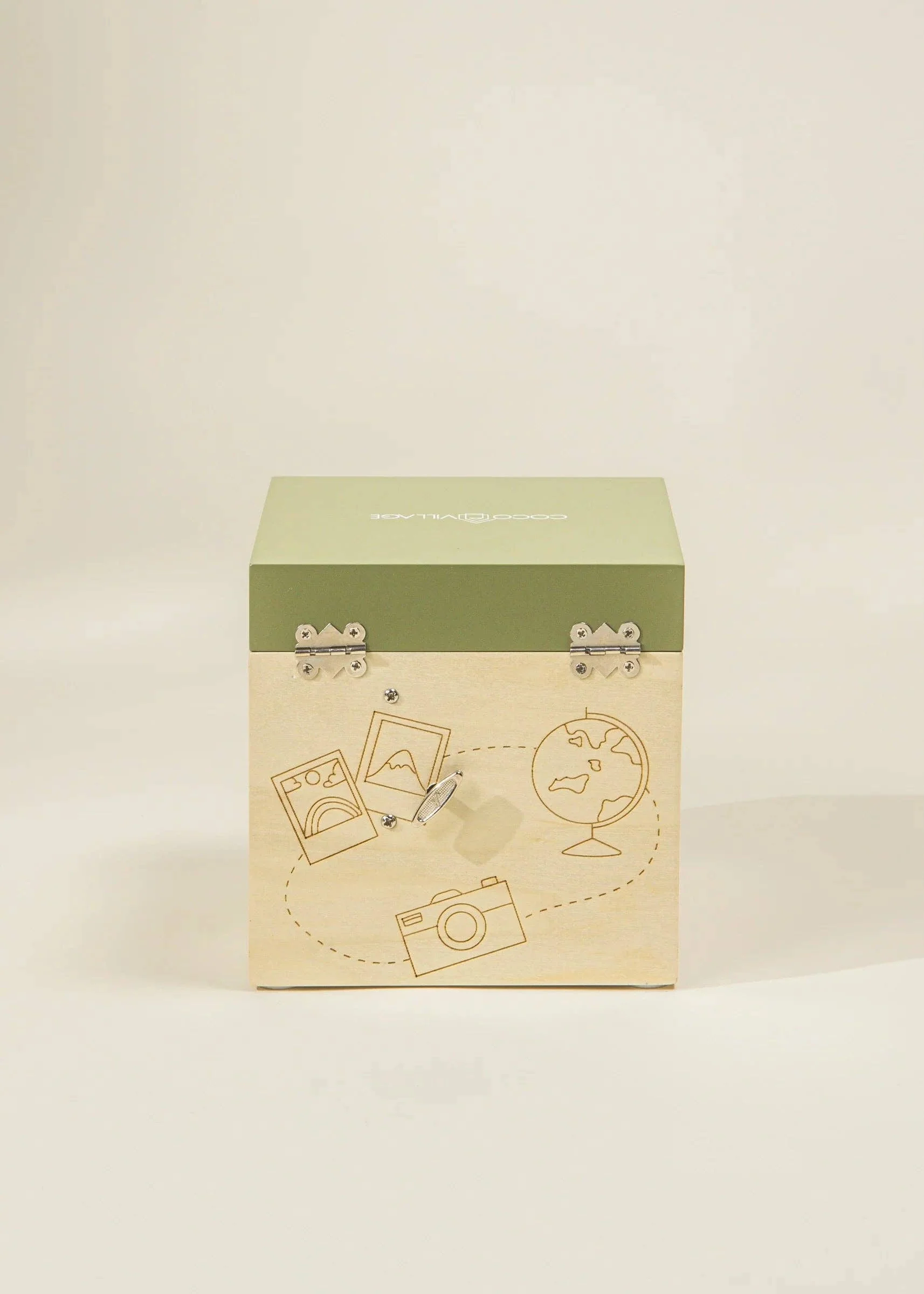 Wooden Musical Souvenir Box - Travel - Image 6