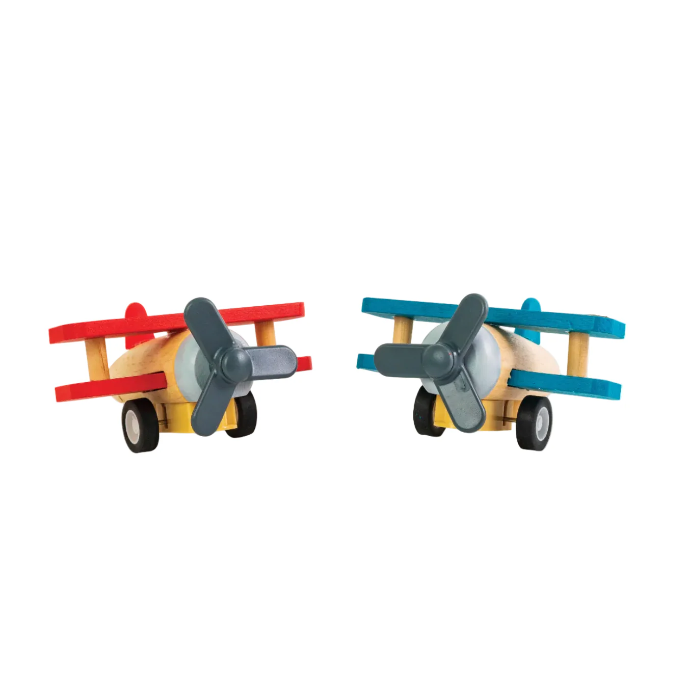 Wooden Pull Back Glider Plane