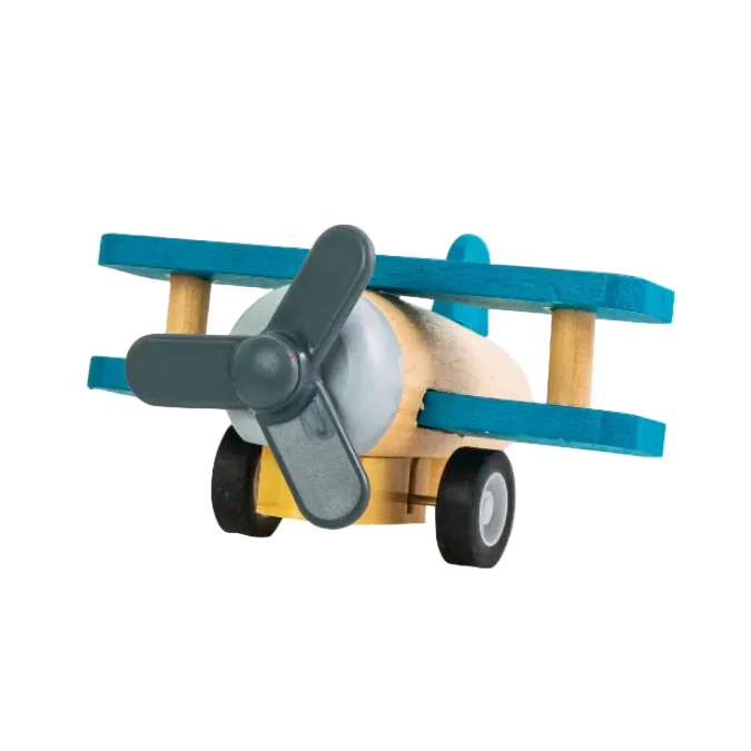 Wooden Pull Back Glider Plane - Image 3