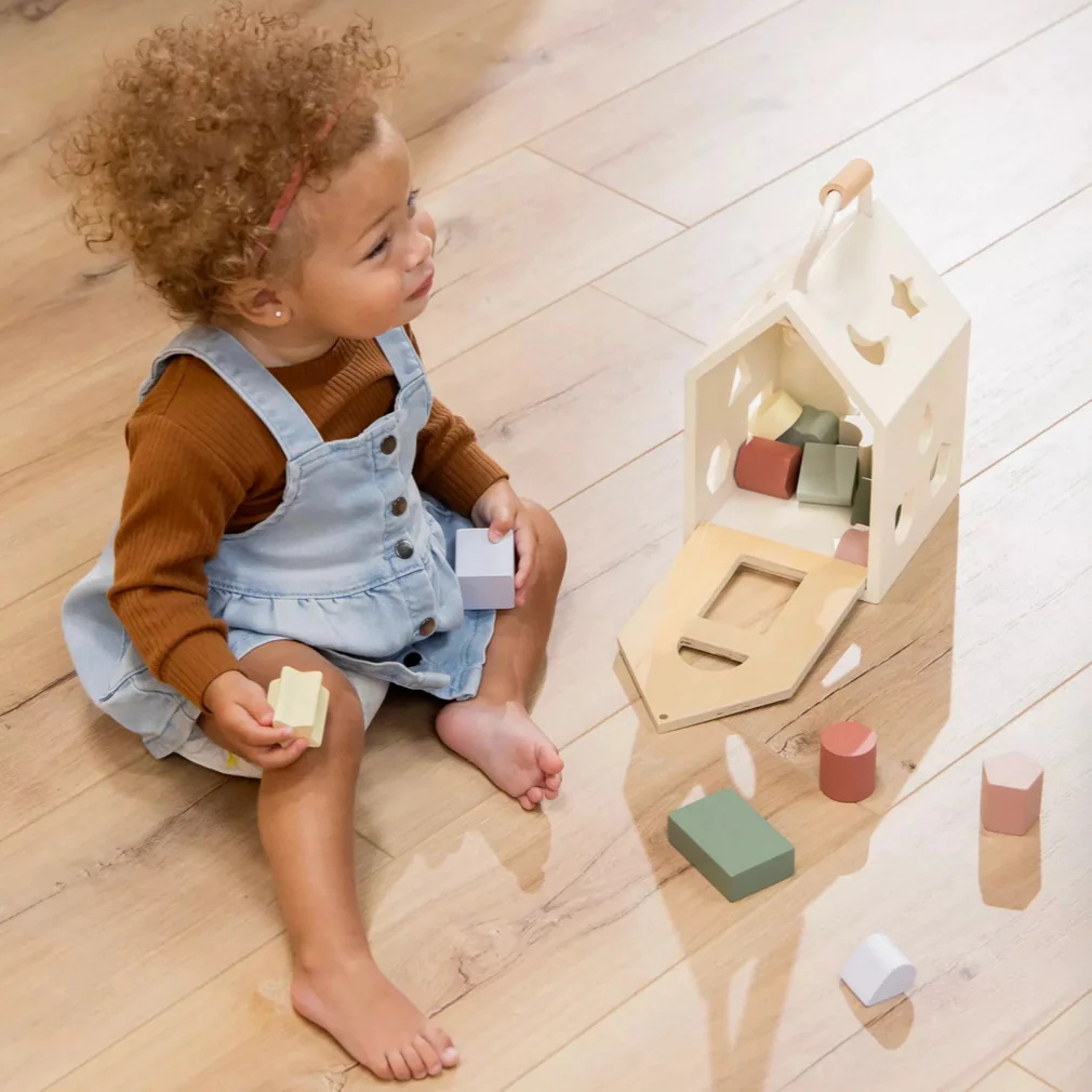 Wooden Shapes Sorting House - Image 3
