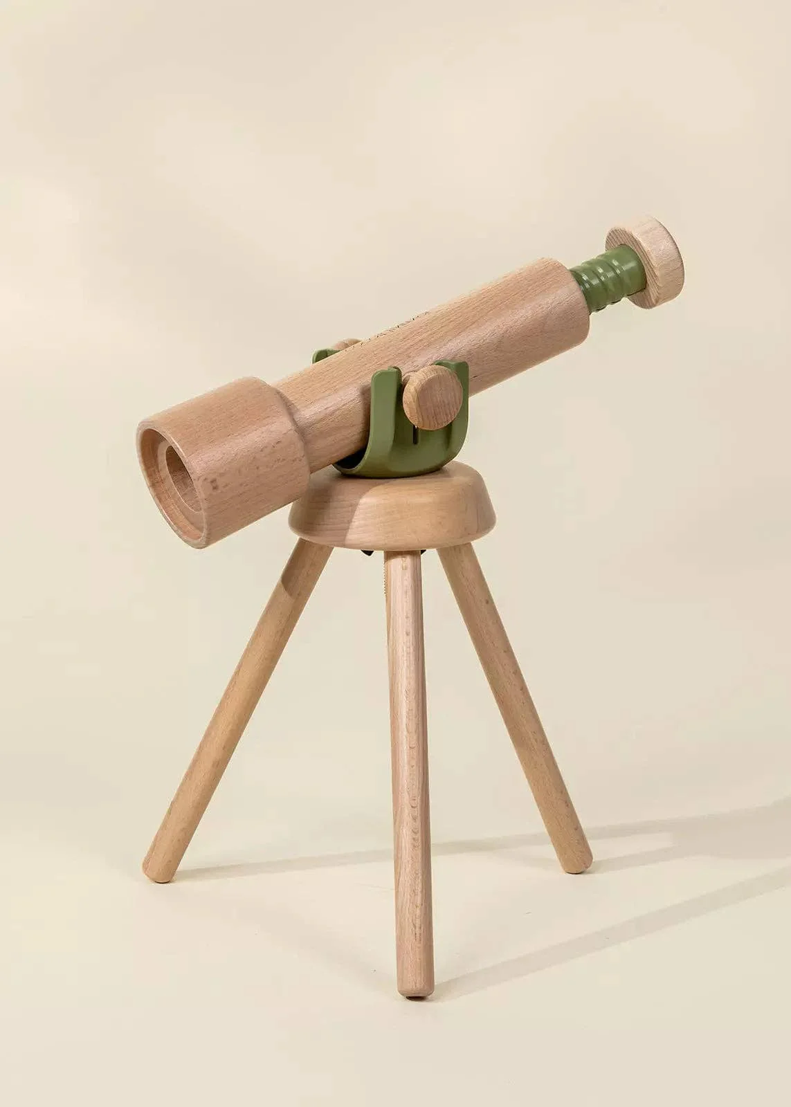 Wooden Tripod Telescope – 15x Zoom - Image 4