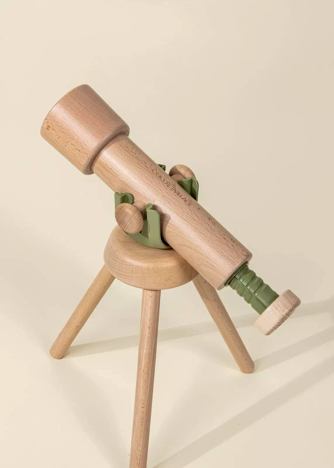 Wooden Tripod Telescope – 15x Zoom - Image 6