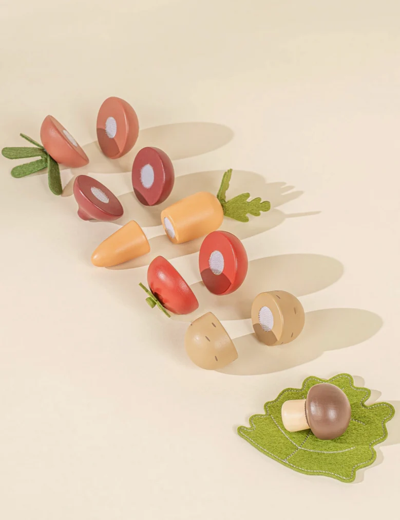 Wooden Vegetables Playset - Image 6