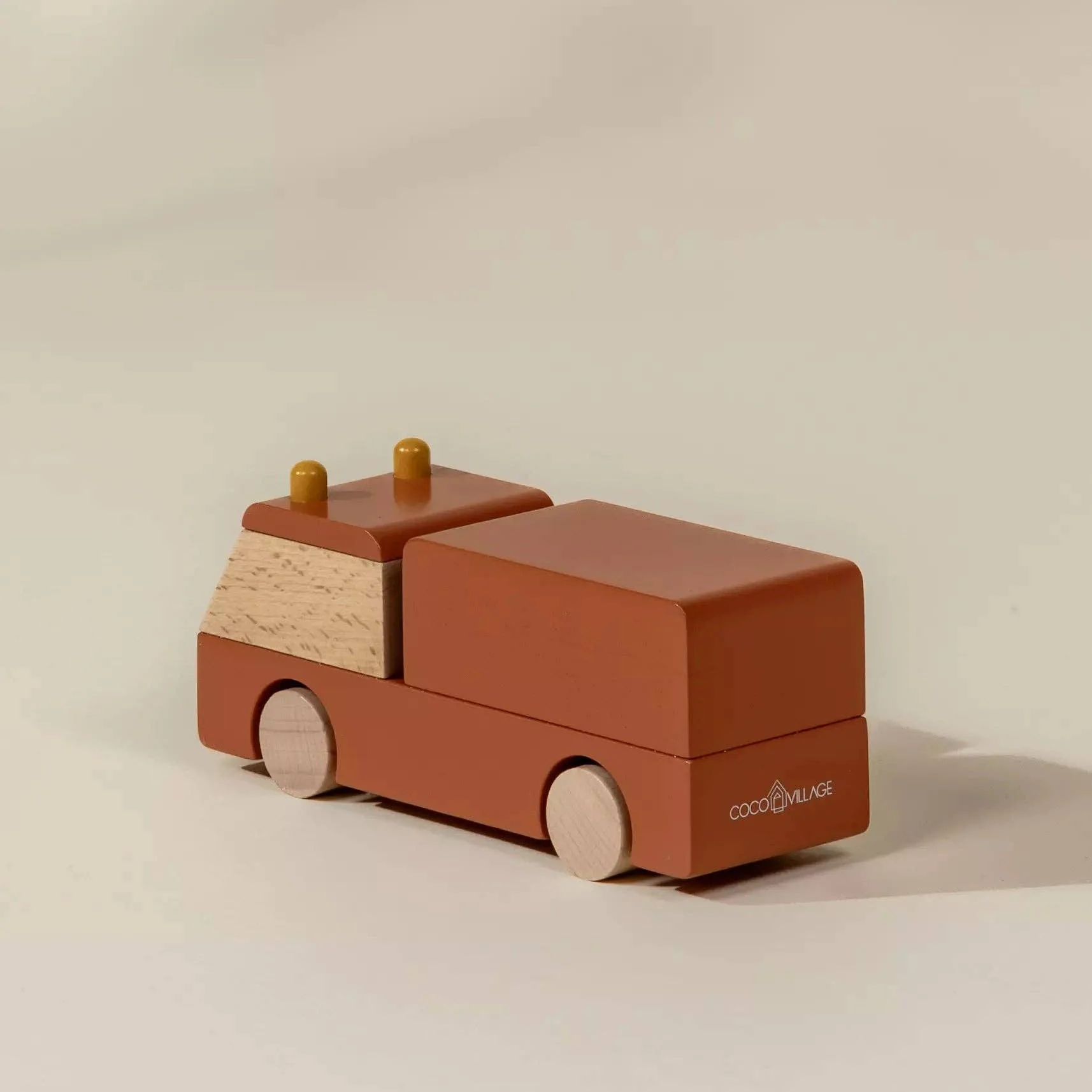 Wooden Vehicle - Fire Truck - Image 2