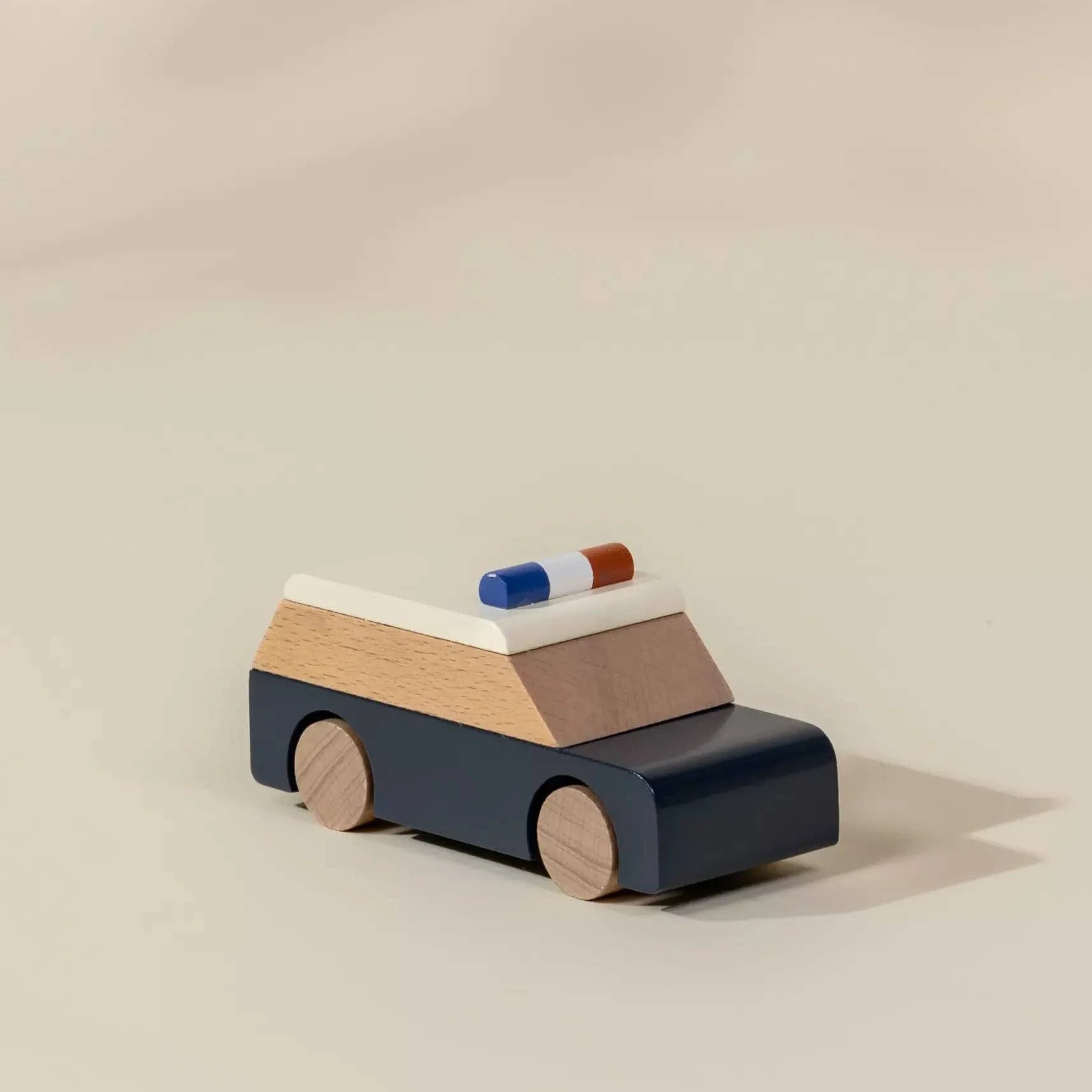Wooden Vehicle - Police Car