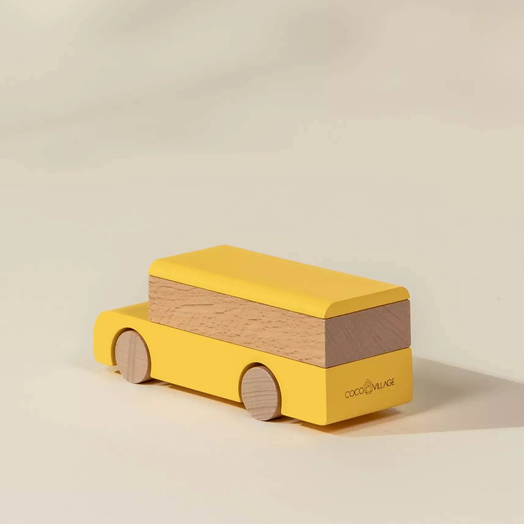 Wooden Vehicle - School Bus - Image 3