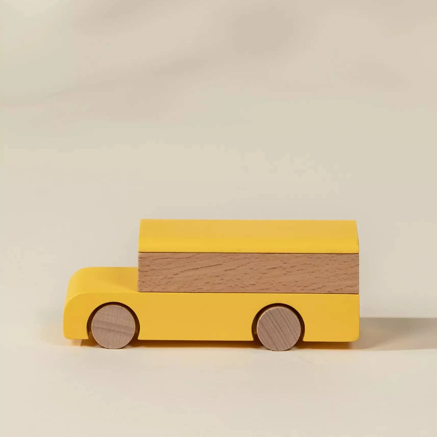 Wooden Vehicle - School Bus - Image 4