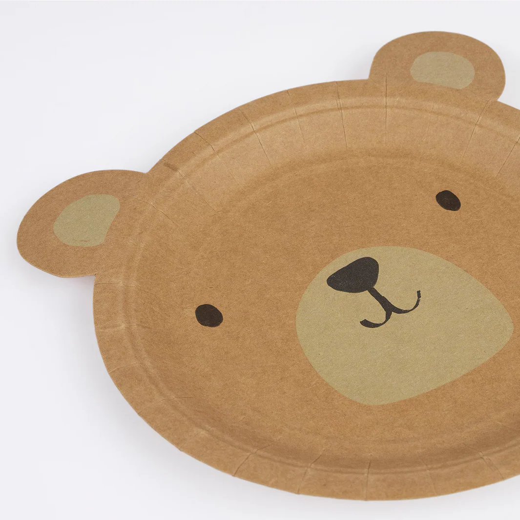 Woodland Bear Plates - Image 2