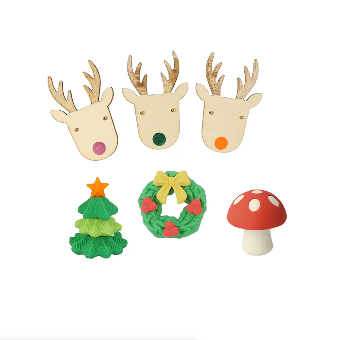 Woodland Jumper Reindeer Crackers -6pk - Image 2