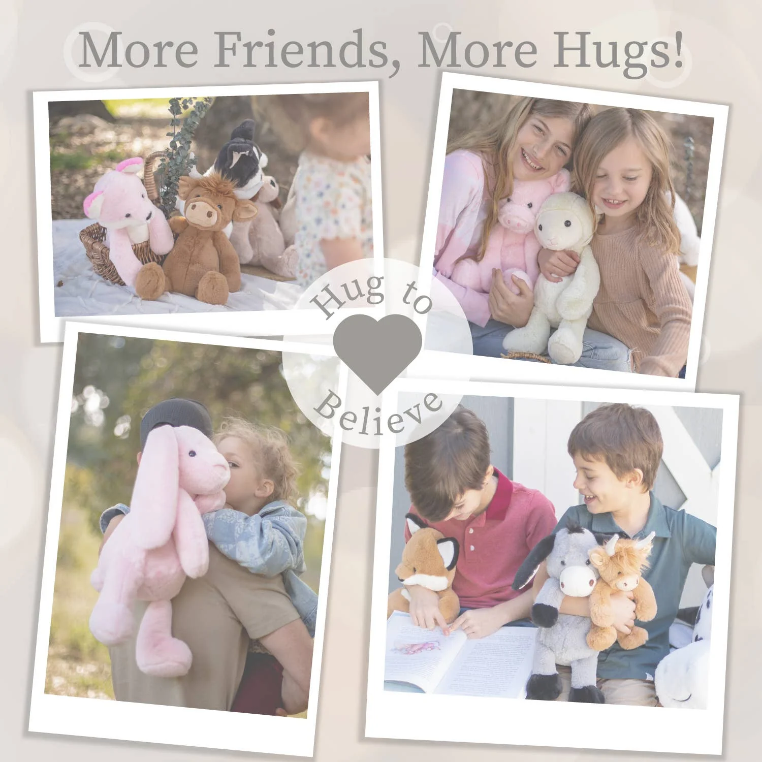 BriBri Bunny Rose - World Softest Plush 20in - Image 5