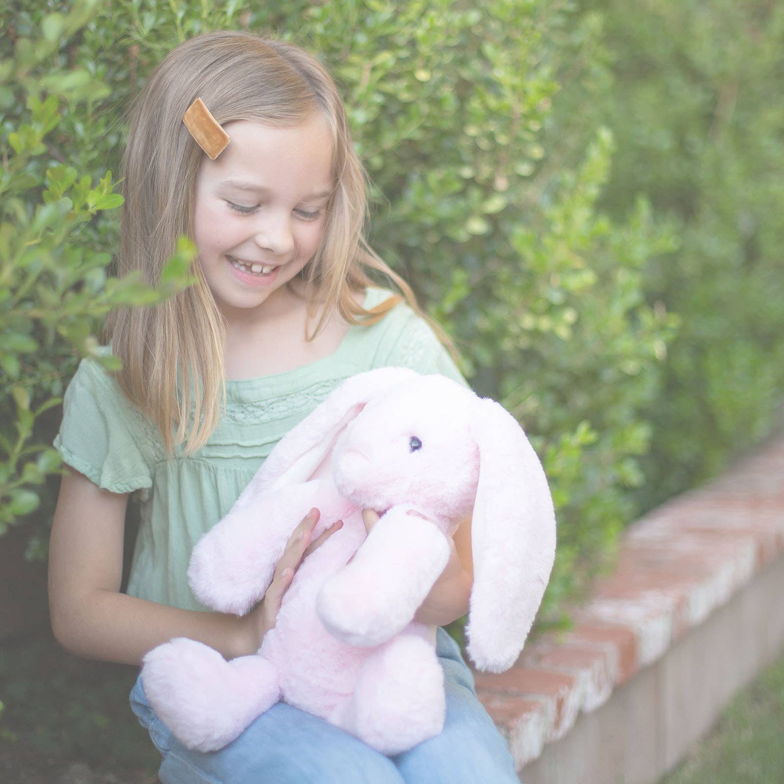 BriBri Pink Bunny - World's Softest Plush 16in - Image 2
