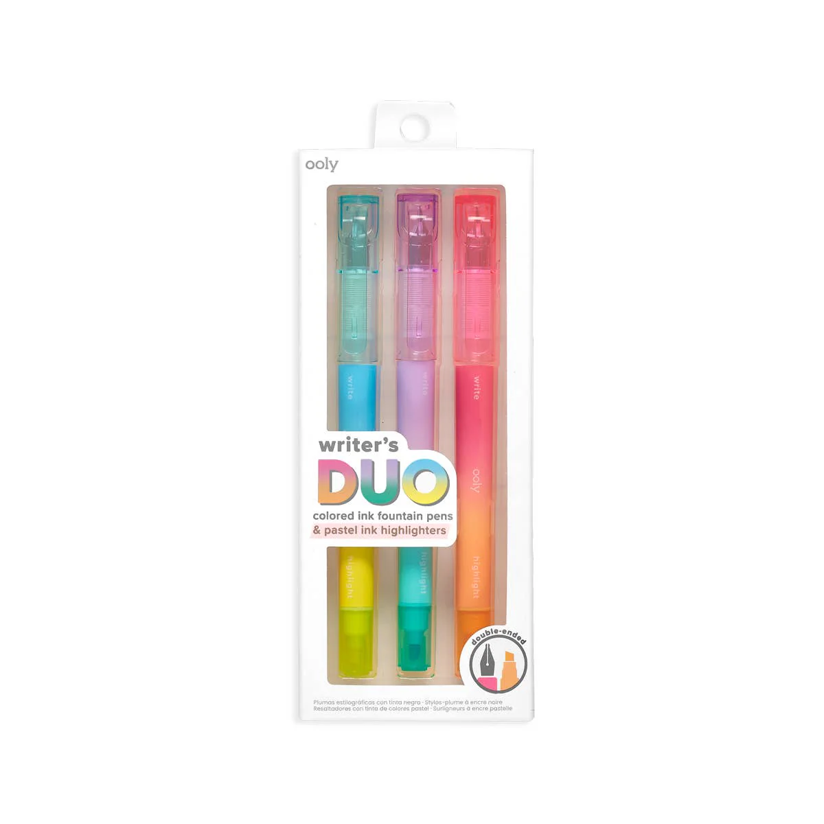 Writer's Duo Double-Ended Fountain Pens + Highlighters - Image 7