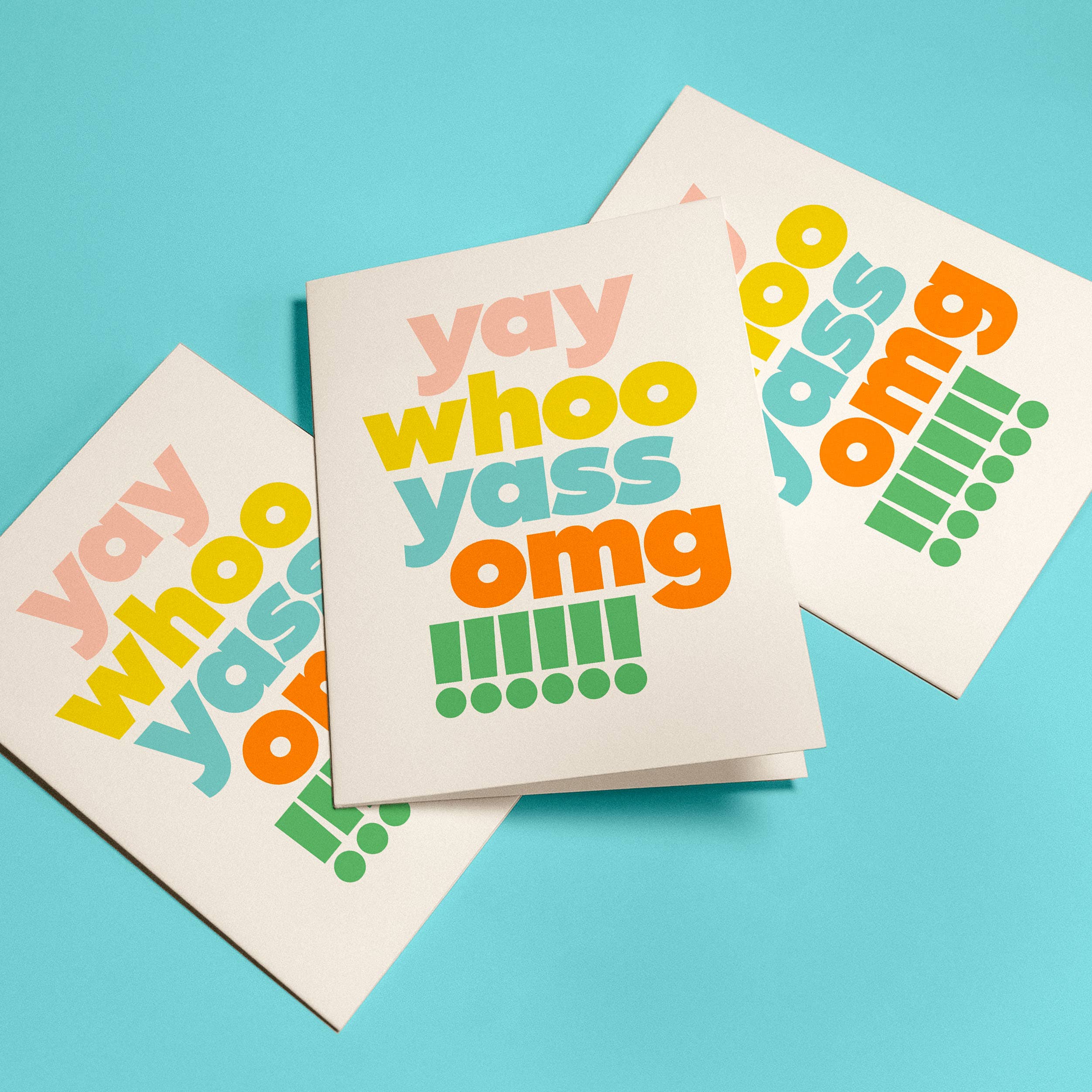Yay Whoo Yass OMG Card - Image 2
