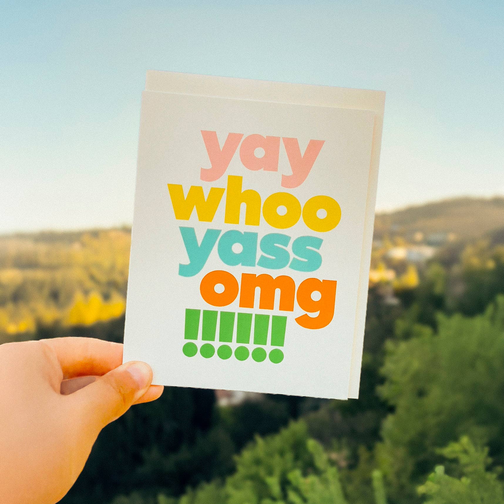 Yay Whoo Yass OMG Card - Image 3