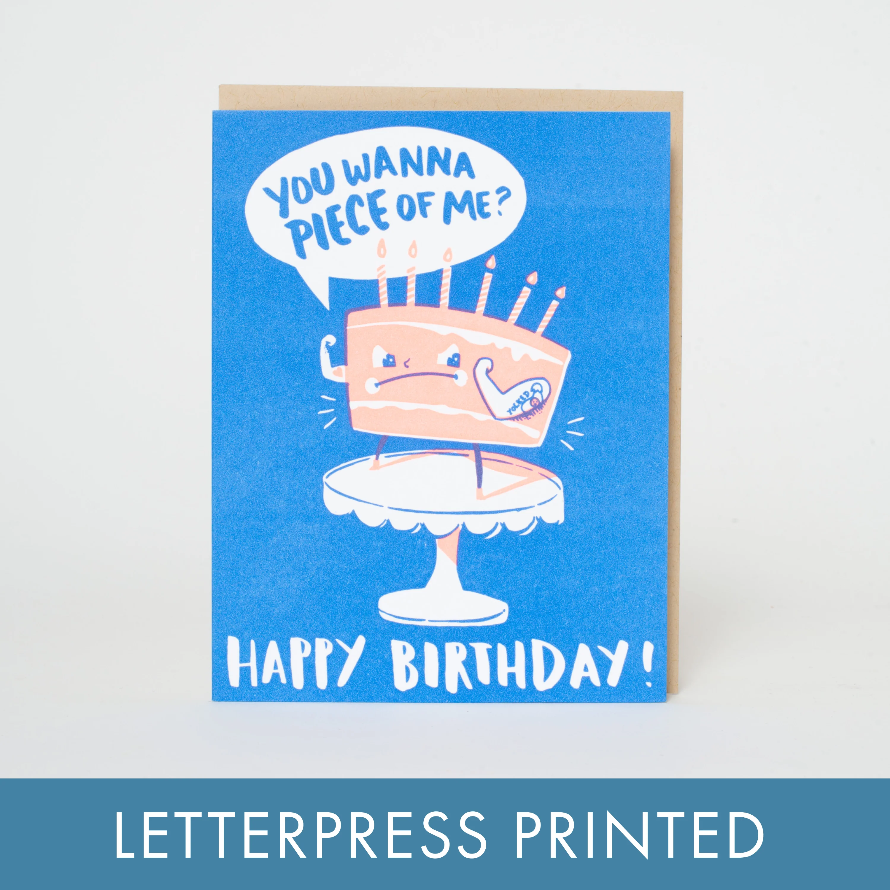 Yolked Birthday Cake Card - Image 2