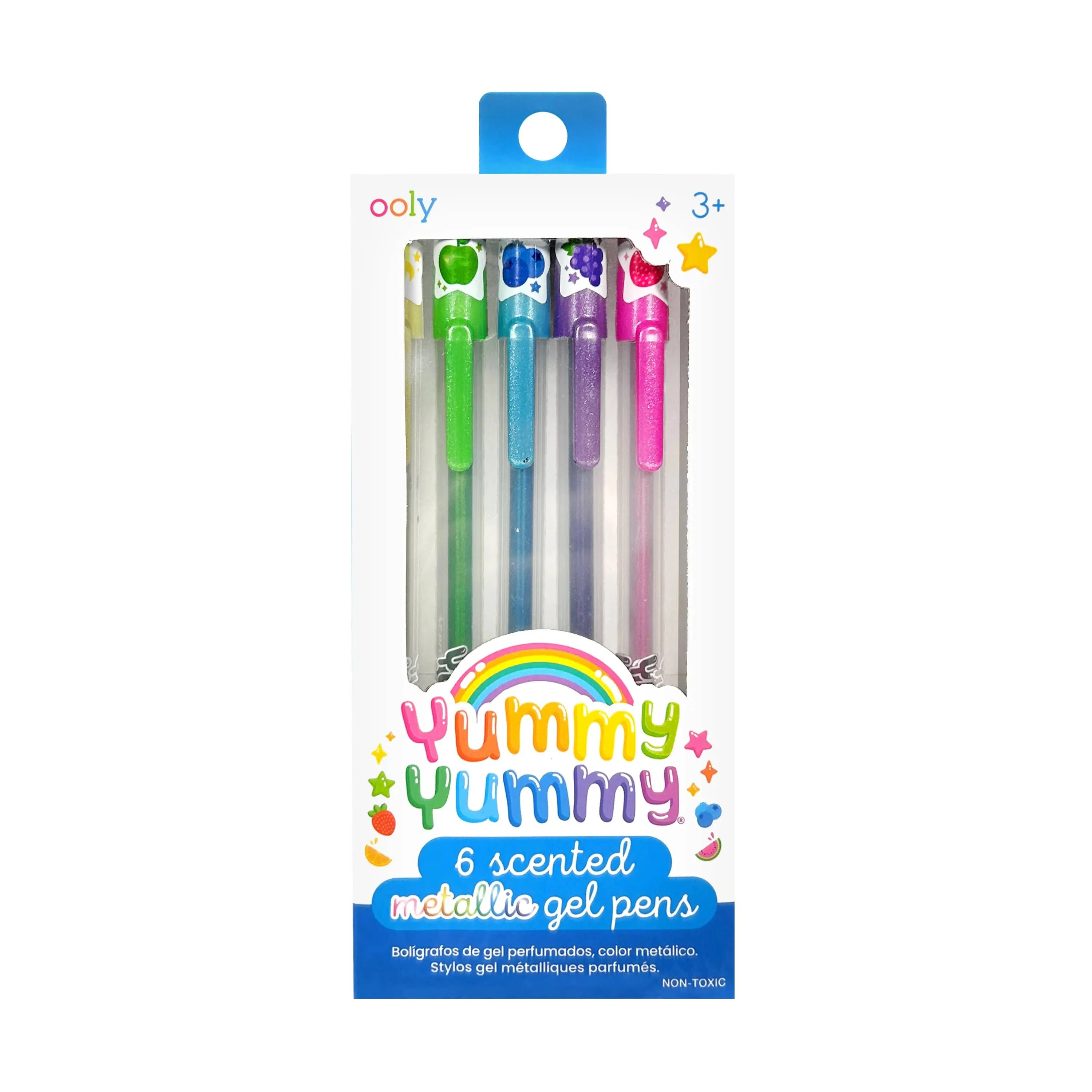 Yummy Yummy Scented Gel Pens - Metallic (Set of 6) - Image 6