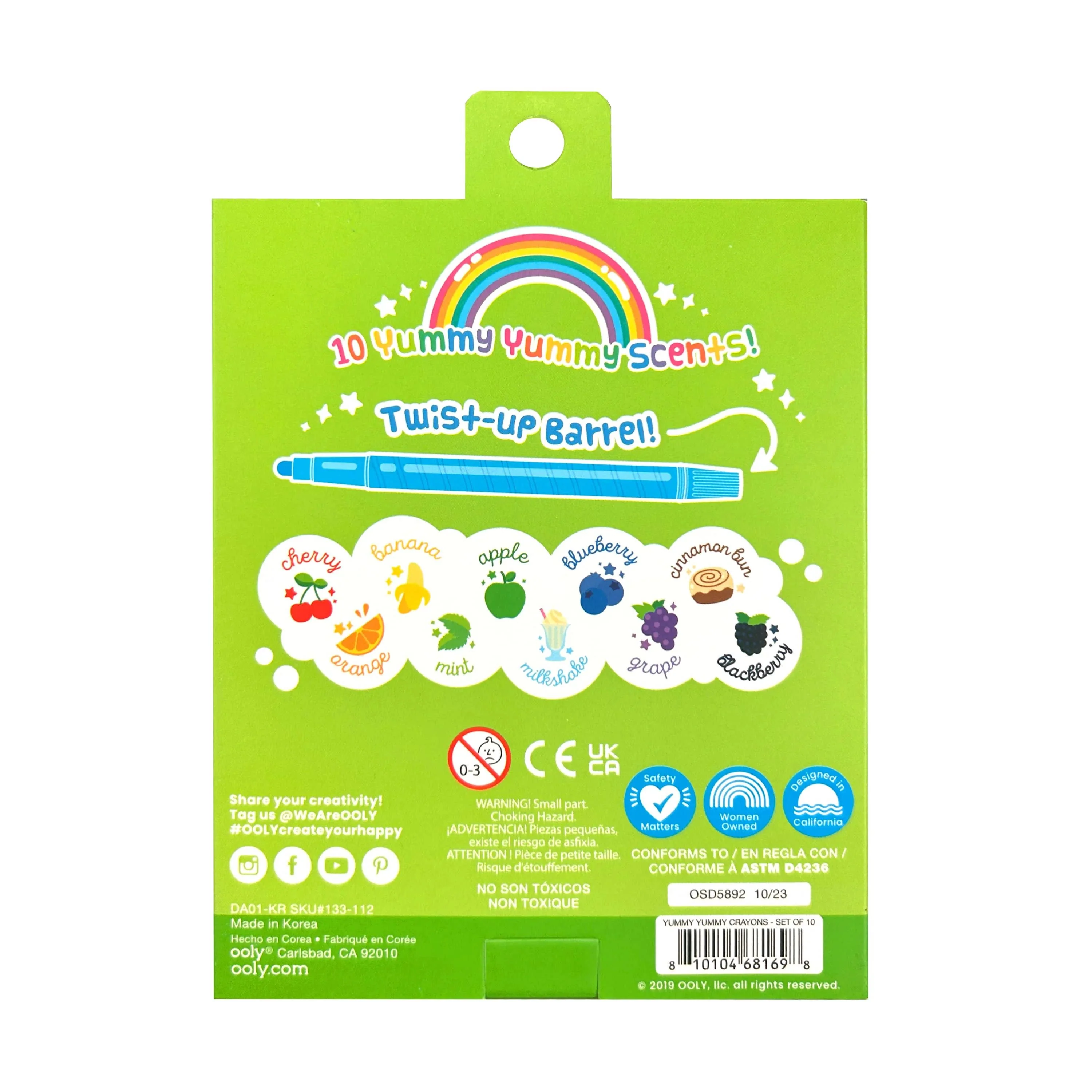 Yummy Yummy Scented Twist-Up Crayons - Image 5